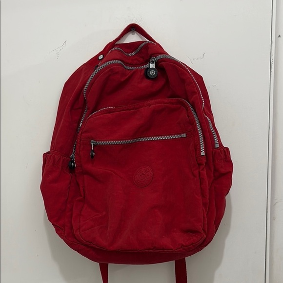 Kipling Red Backpack for Men - Picture 1 of 4